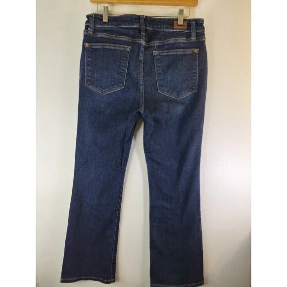JUDY BLUE Elsy Whiskered Bootcut Jeans Sz 13/31 Stretch Casual Bohemian Western - Picture 4 of 9